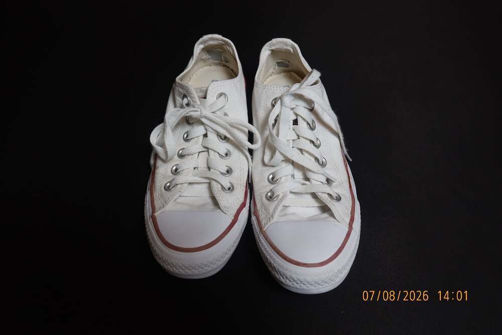 Converse Chuck Taylor All Star Low Top Optical White Sneakers M7652